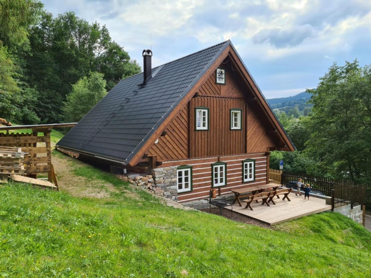 Chalupa MODŘÍN Horní Maršov Exteriér fotografie